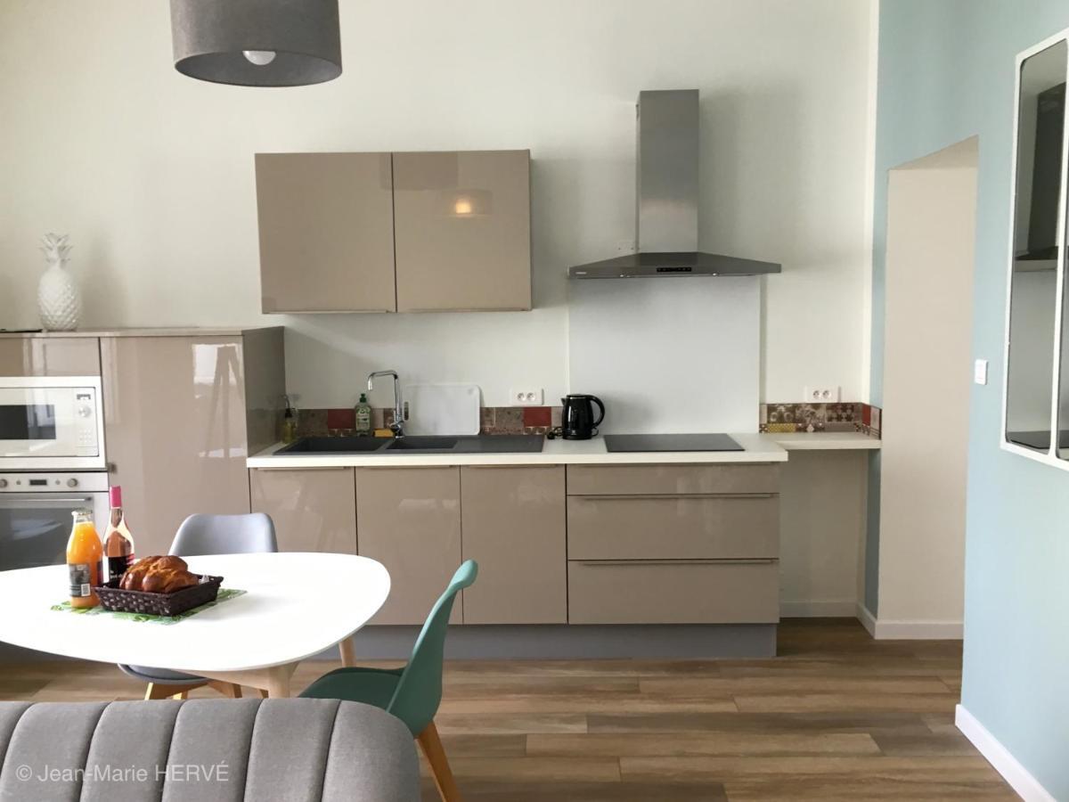 La Palmeraie - Appartement classé 4 étoiles - Hyper centre ville Quimper Exterior foto