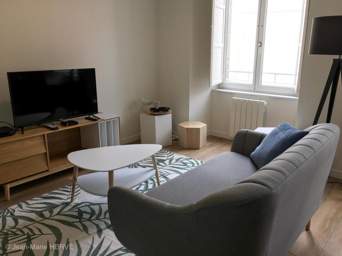 La Palmeraie - Appartement classé 4 étoiles - Hyper centre ville Quimper Exterior foto